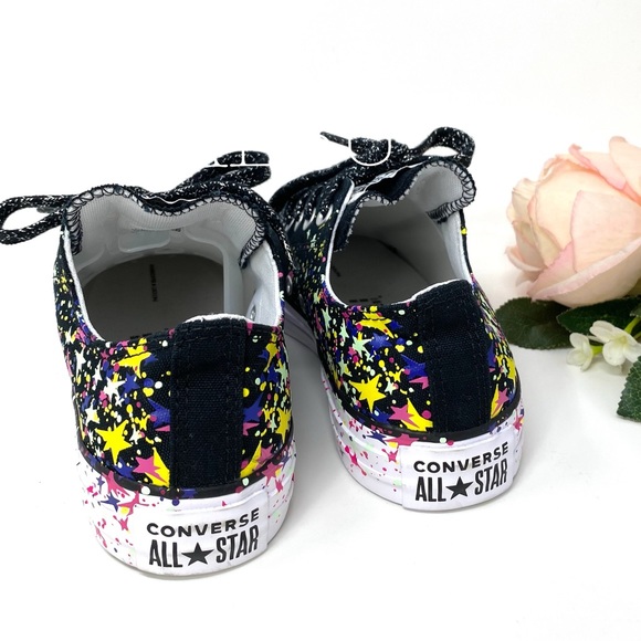 Converse Chuck TaylorAS Low Canvas Black Multi k/W - Picture 6 of 8